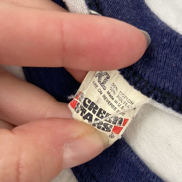 Vintage Screen Stars Graphic Cropped T-Shirt size XL - Picture 2 of 7